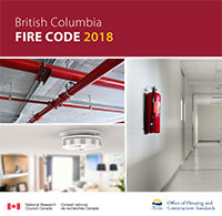 BC Fire Code 2018 cover