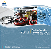 BC Plumbing Code 2012 cover